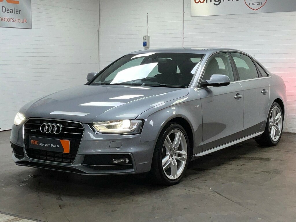 Audi A4 2.0 Tdi S Line S Tronic Quattro Euro 5 Ss J444SHB Grey #5