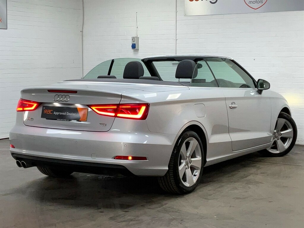 Audi Cabriolet Convertible White #11