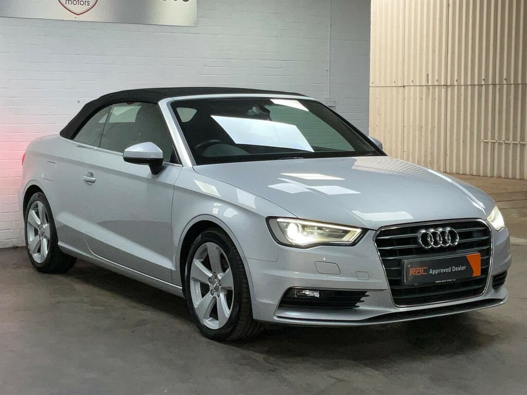 Audi Cabriolet Convertible White #14
