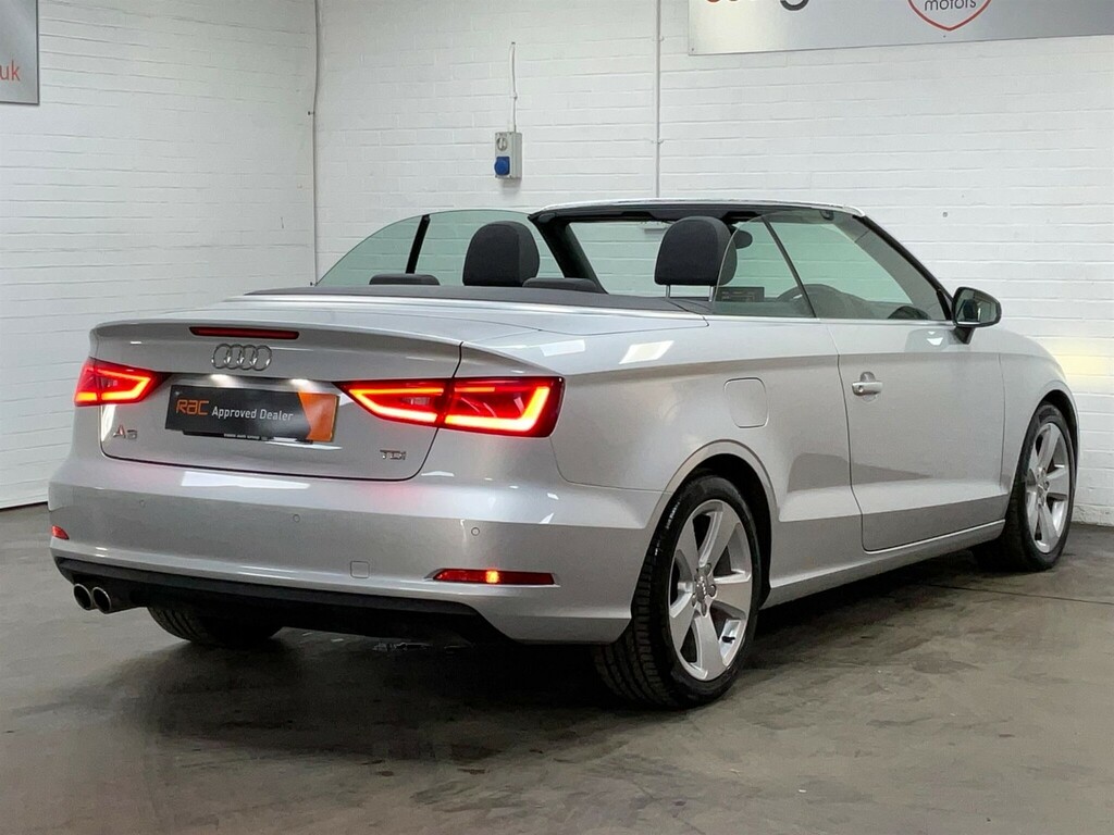 Audi Cabriolet Convertible White #10