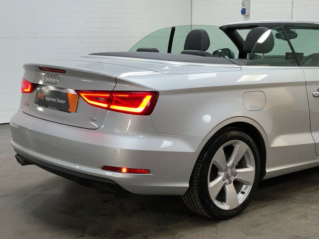 Audi Cabriolet Convertible White #12