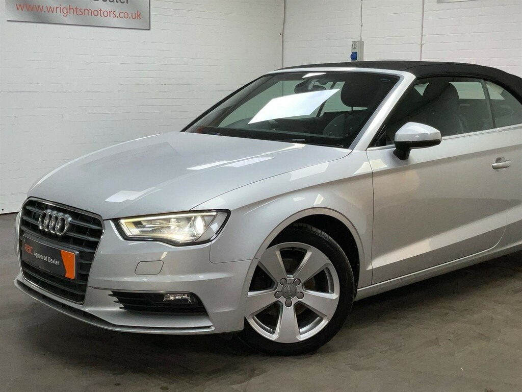 Audi Cabriolet Convertible White #9
