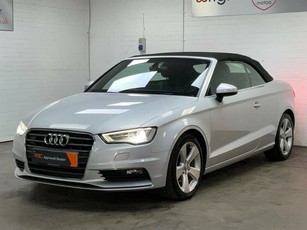 Audi Cabriolet Convertible White #7