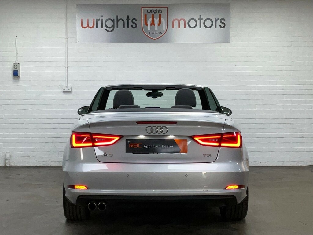 Audi Cabriolet Convertible White #13