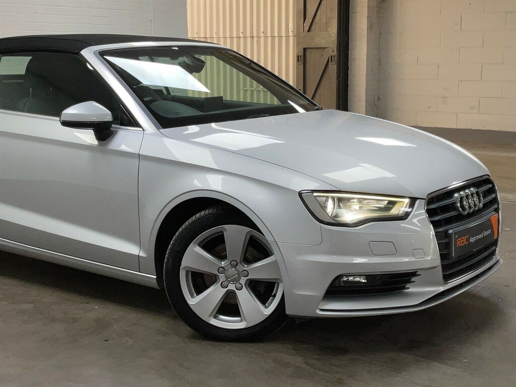 Audi Cabriolet Convertible White #16