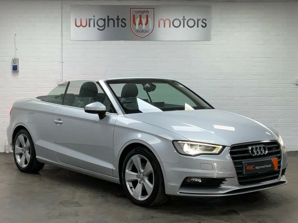 Audi Cabriolet 2.0 Tdi Sport Euro 6 Ss Silver #2