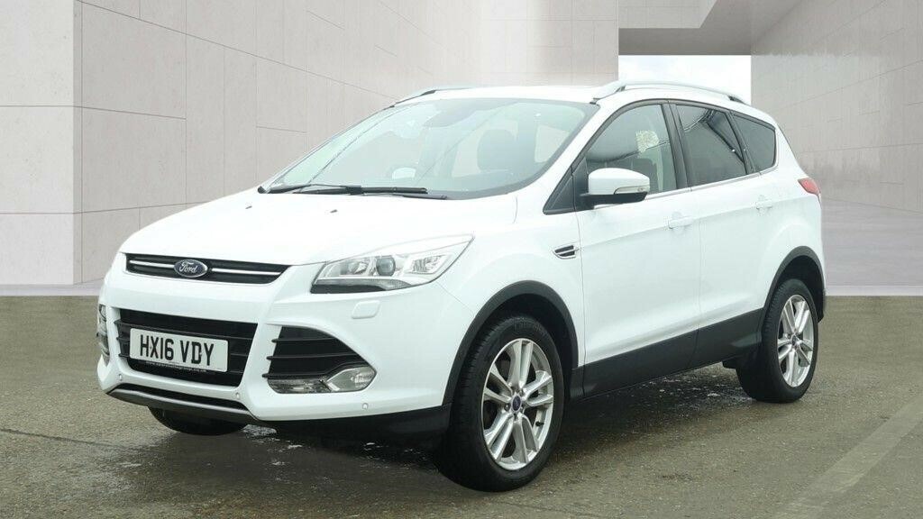 Ford Kuga 2.0 Tdci Titanium X 2Wd Euro 6 Ss White #2