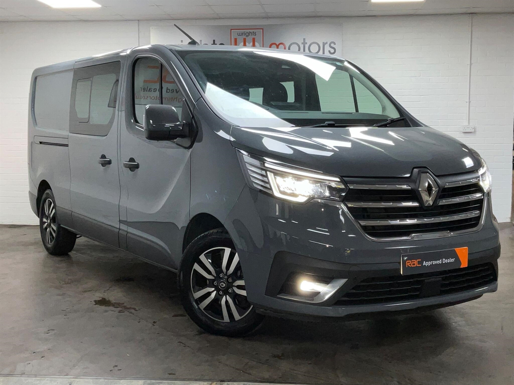Renault Trafic 2.0 Dci Blue Ll30 Sport Crew Van Edc L2 H1 Euro 6