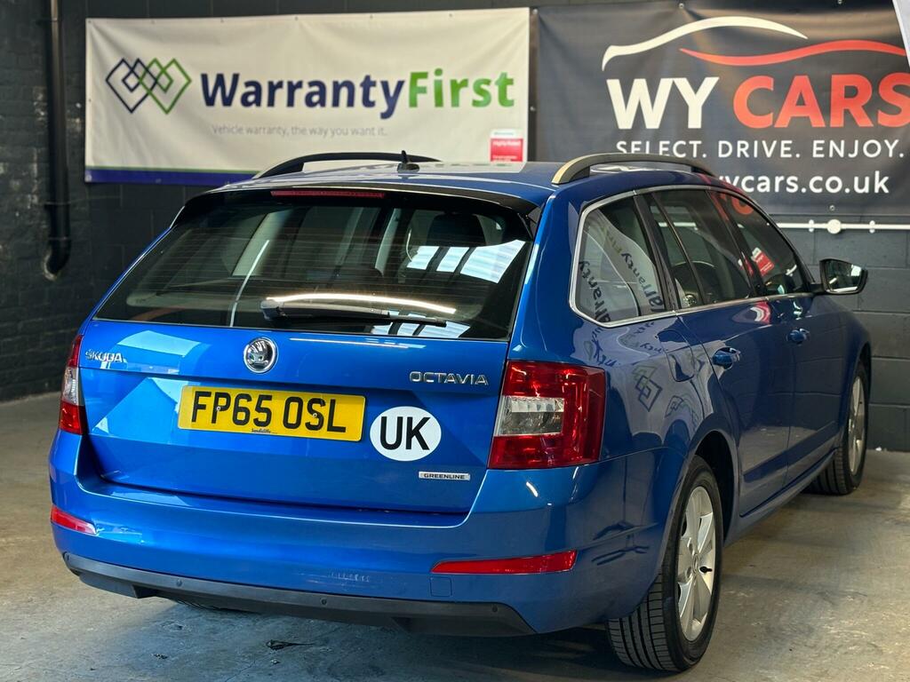 Skoda Octavia 2.0 Tdi Cr Vrs 184Bhp Dsg 5-Dr Estate Blue #16
