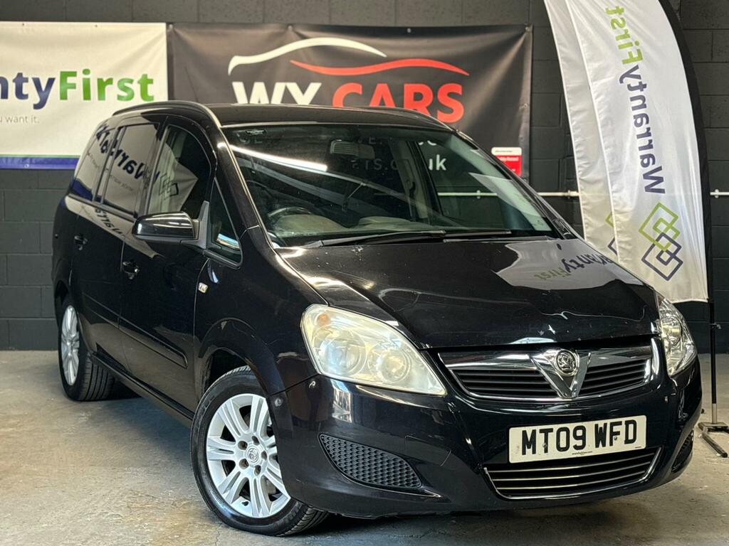 Vauxhall Zafira Exclusiv Black
