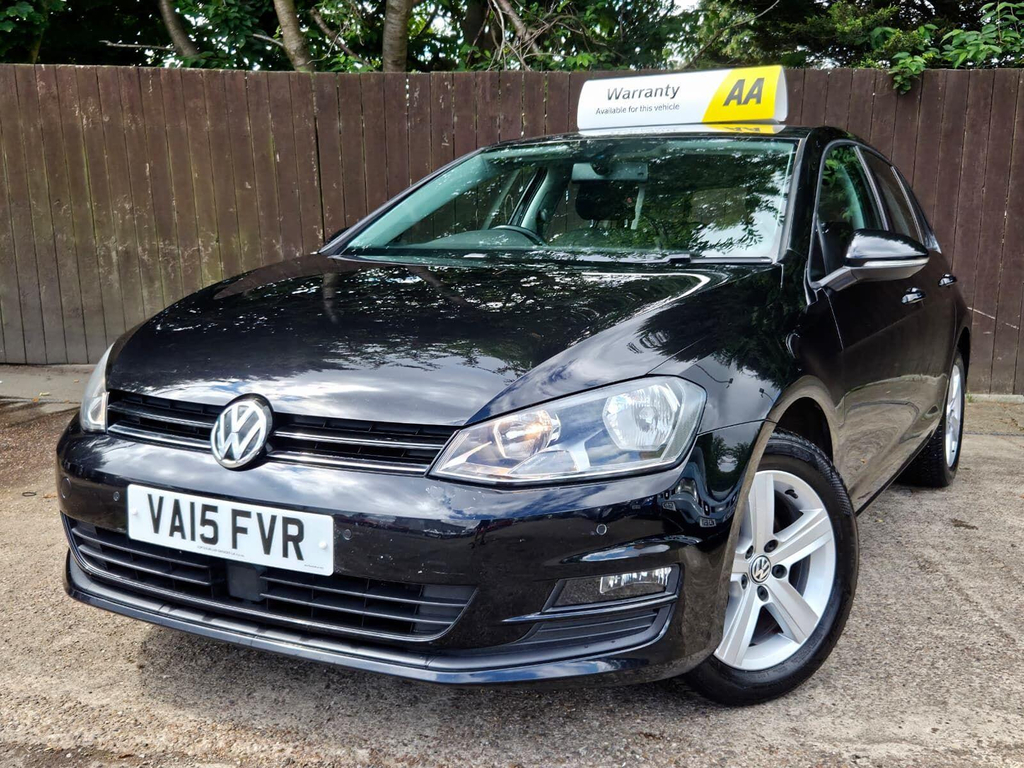 Volkswagen Golf 1.6 Tdi Bluemotion Tech Match Euro 6 Ss Black #3