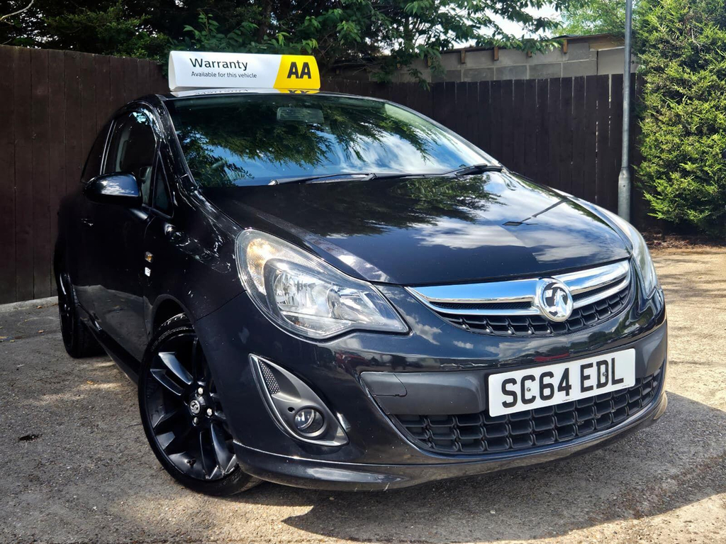 Vauxhall Corsa 1.2 16V Limited Edition Euro 5 Black