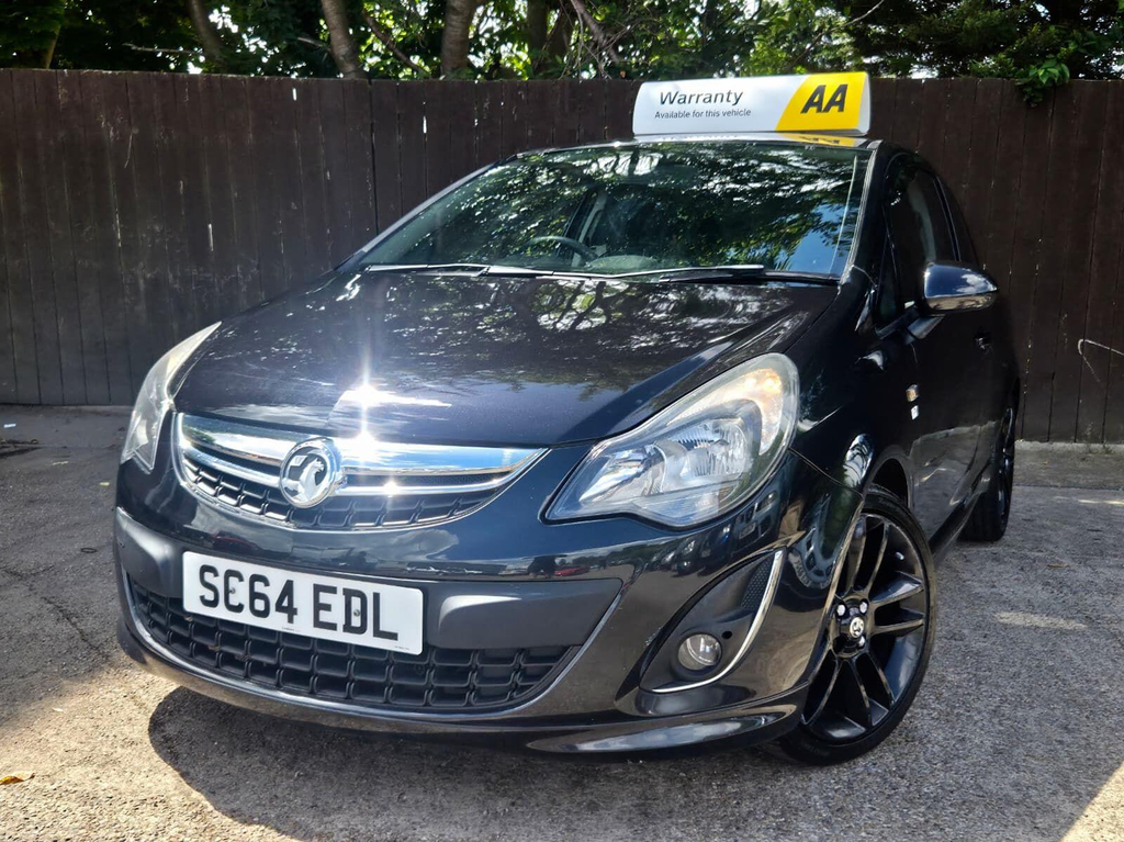 Vauxhall Corsa 1.2 16V Limited Edition Euro 5 Black #3