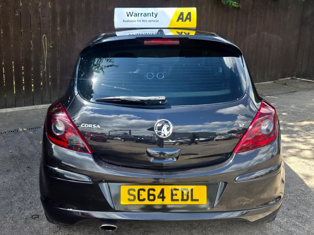 Vauxhall Corsa 1.2 16V Limited Edition Euro 5 Black #6
