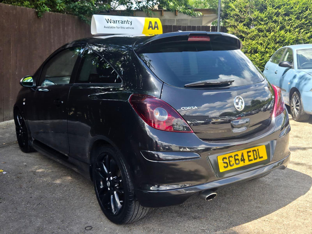 Vauxhall Corsa 1.2 16V Limited Edition Euro 5 Black #4