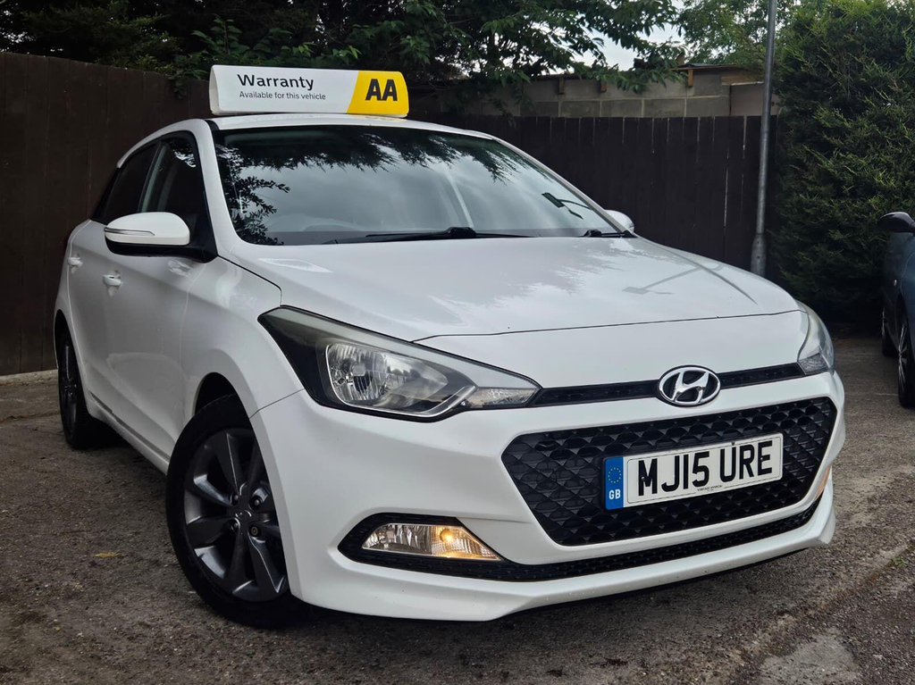 Hyundai I20 1.2 Blue Drive Se Euro 6 Ss White