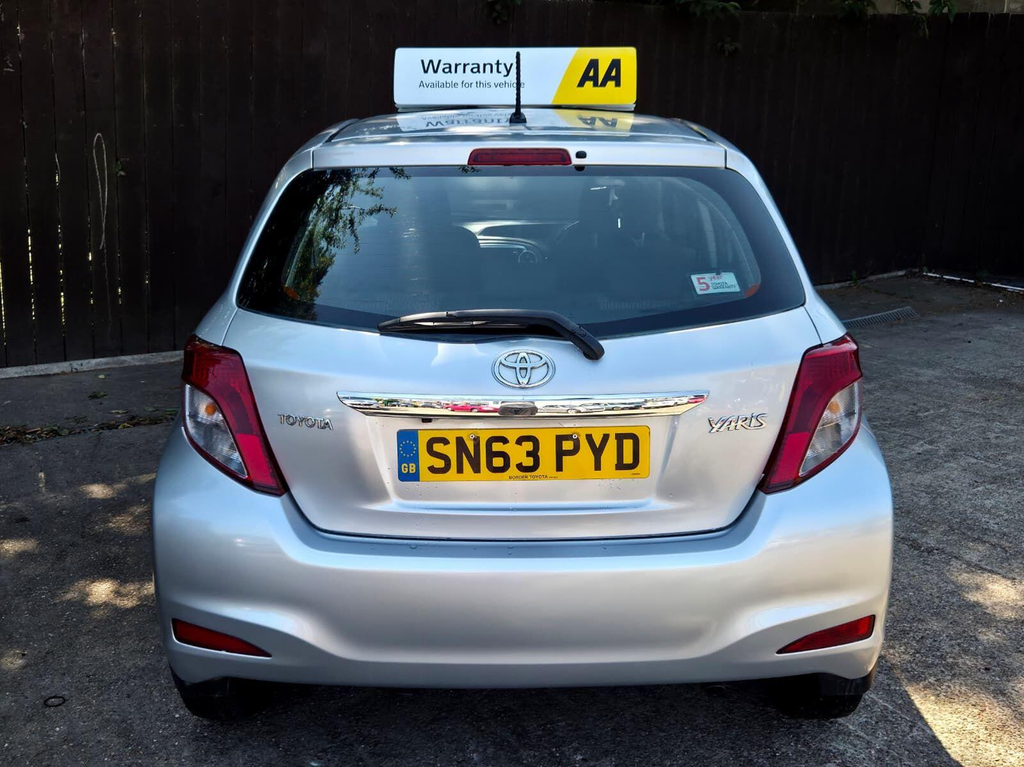 Toyota Yaris 1.33 Dual Vvt-i Tr Euro 5 Silver #6