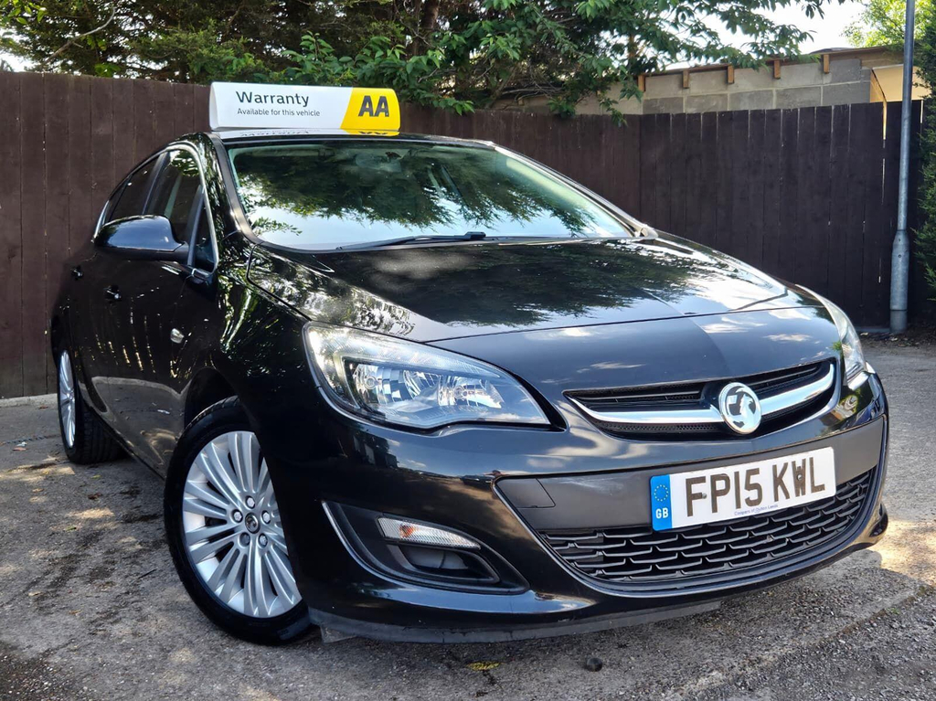 Vauxhall Astra 1.6I Excite Euro 6 Black