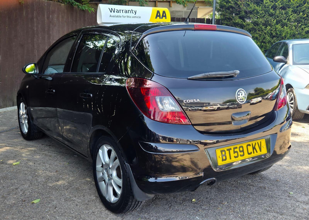 Vauxhall Corsa Sxi 5dr Black #4