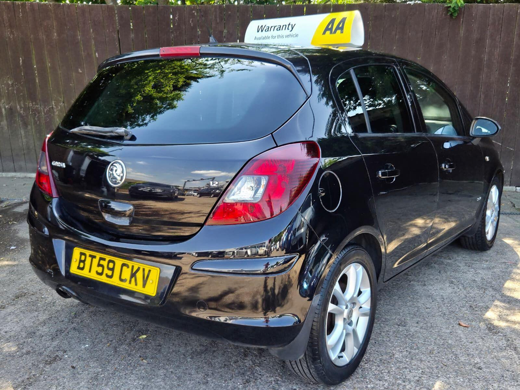 Vauxhall Corsa Sxi 5dr Black #8