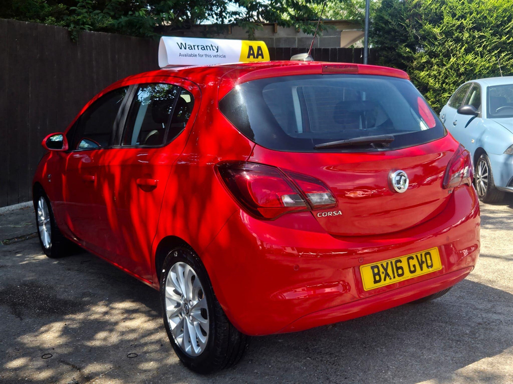 Vauxhall Corsa 1.4I Se Euro 6 BX16GVO Red #4