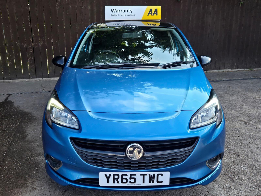 Vauxhall Corsa 1.2I Limited Edition Euro 6 YR65TWC Blue #2