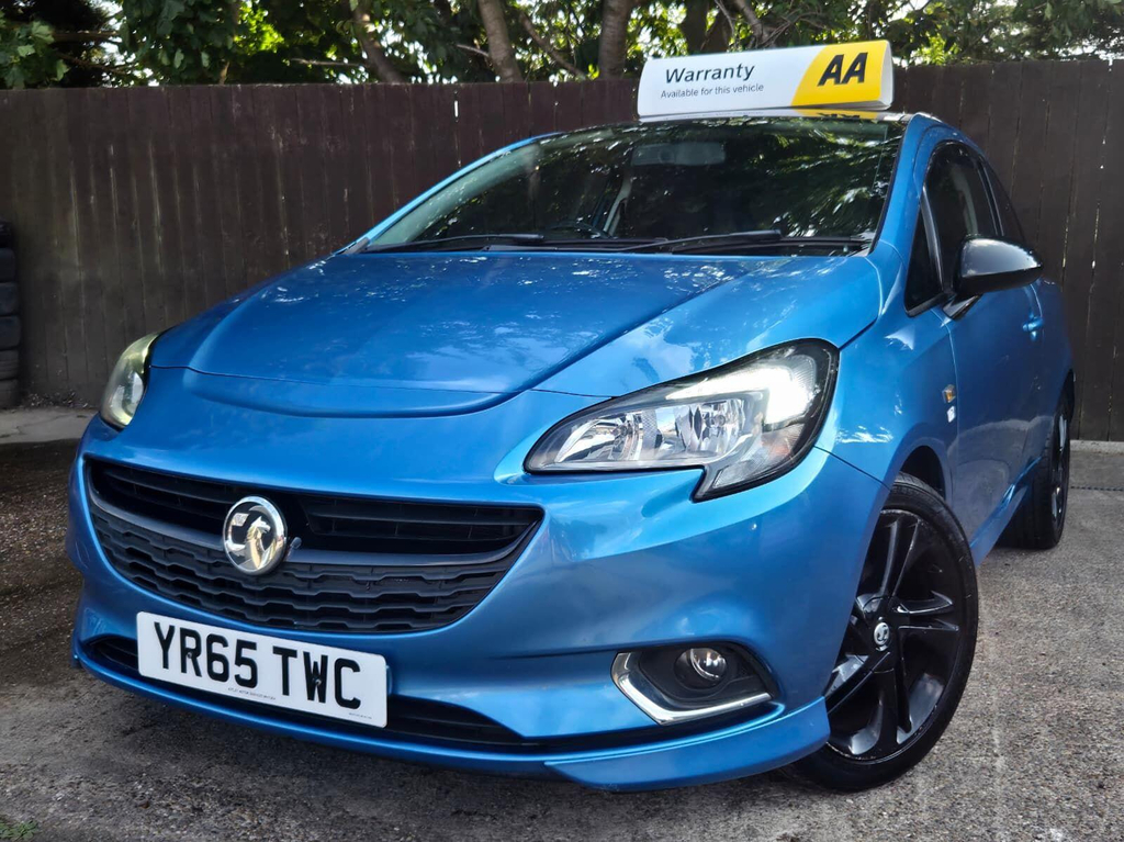 Vauxhall Corsa 1.2I Limited Edition Euro 6 YR65TWC Blue #3