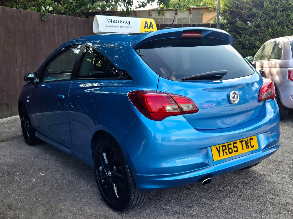 Vauxhall Corsa 1.2I Limited Edition Euro 6 YR65TWC Blue #4