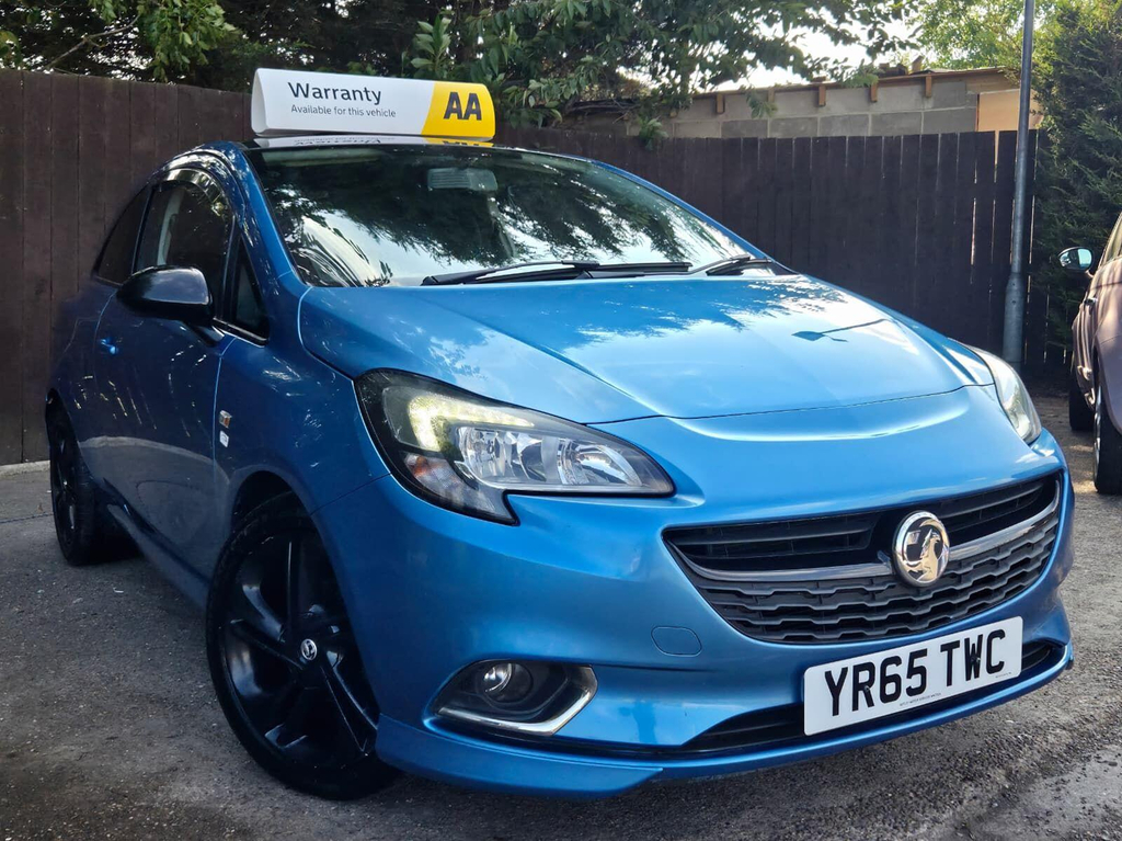 Vauxhall Corsa 1.2I Limited Edition Euro 6 Blue