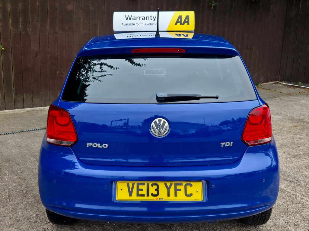 Volkswagen Polo 1.2 Tdi Match Edition Euro 5 Blue #6