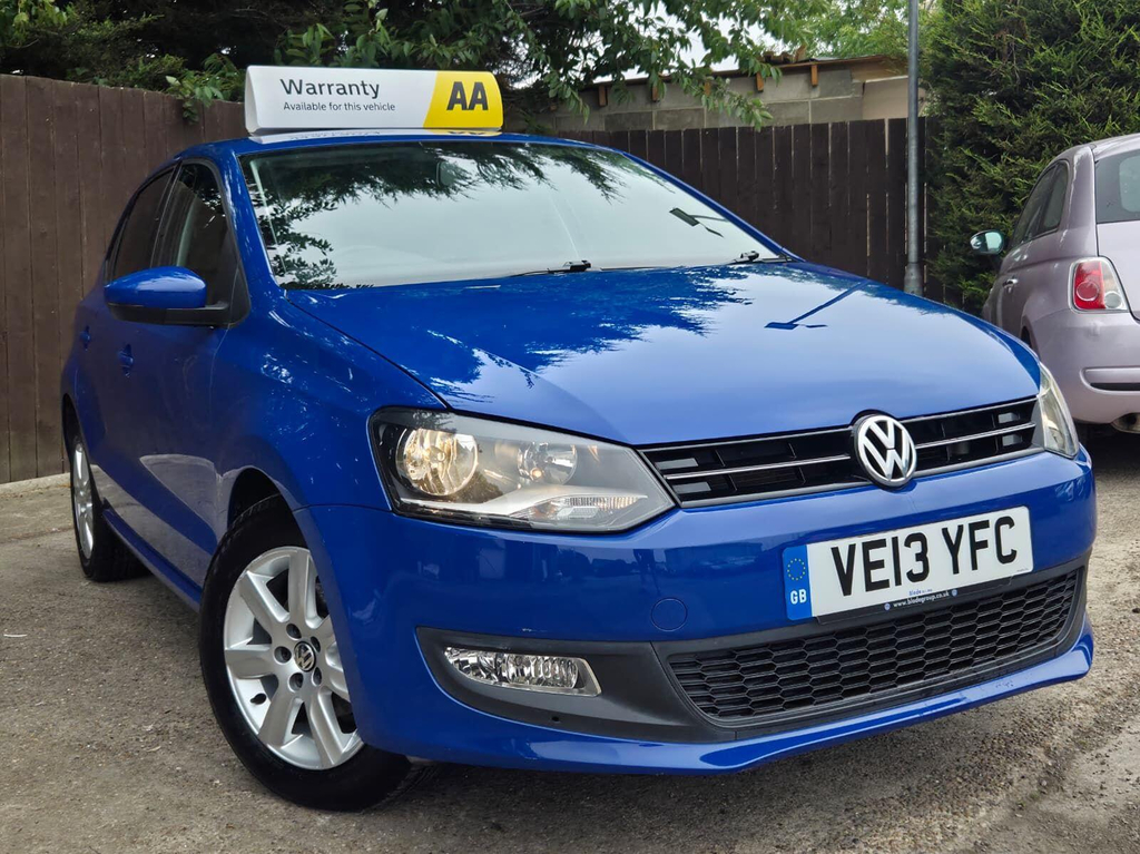 Volkswagen Polo 1.2 Tdi Match Edition Euro 5 Blue