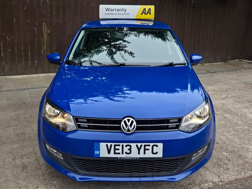 Volkswagen Polo 1.2 Tdi Match Edition Euro 5 Blue #2