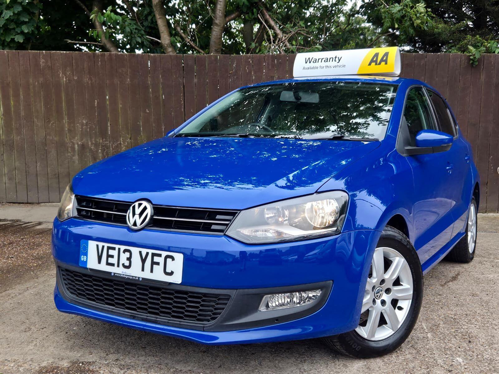 Volkswagen Polo 1.2 Tdi Match Edition Euro 5 Blue #3