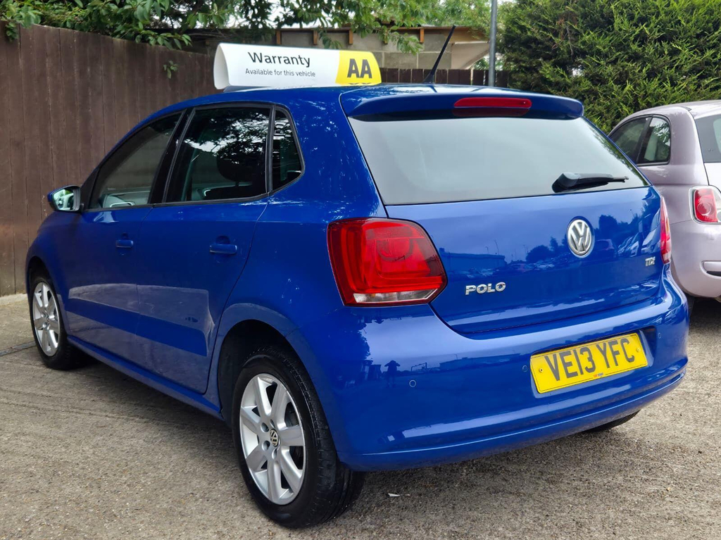 Volkswagen Polo 1.2 Tdi Match Edition Euro 5 Blue #4