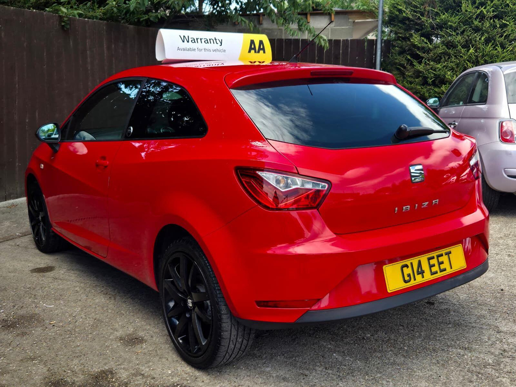 Seat Ibiza 1.4 30 Years Sport Coupe Euro 5 Red #4