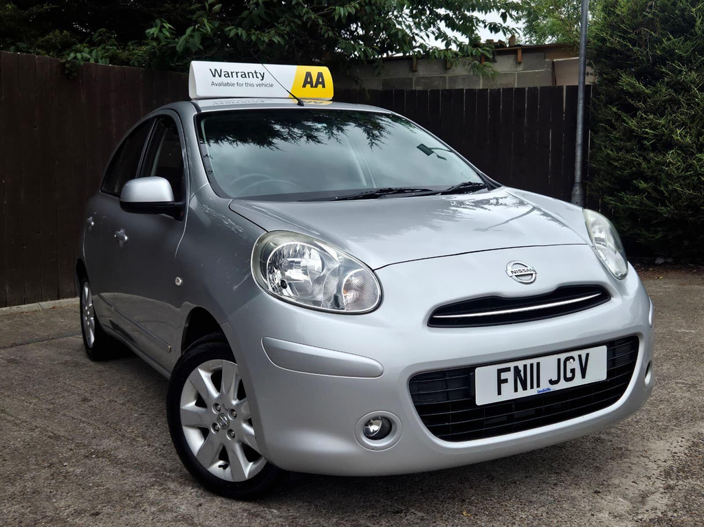 Nissan Micra 1.2 12V Acenta Cvt Euro 5 Silver