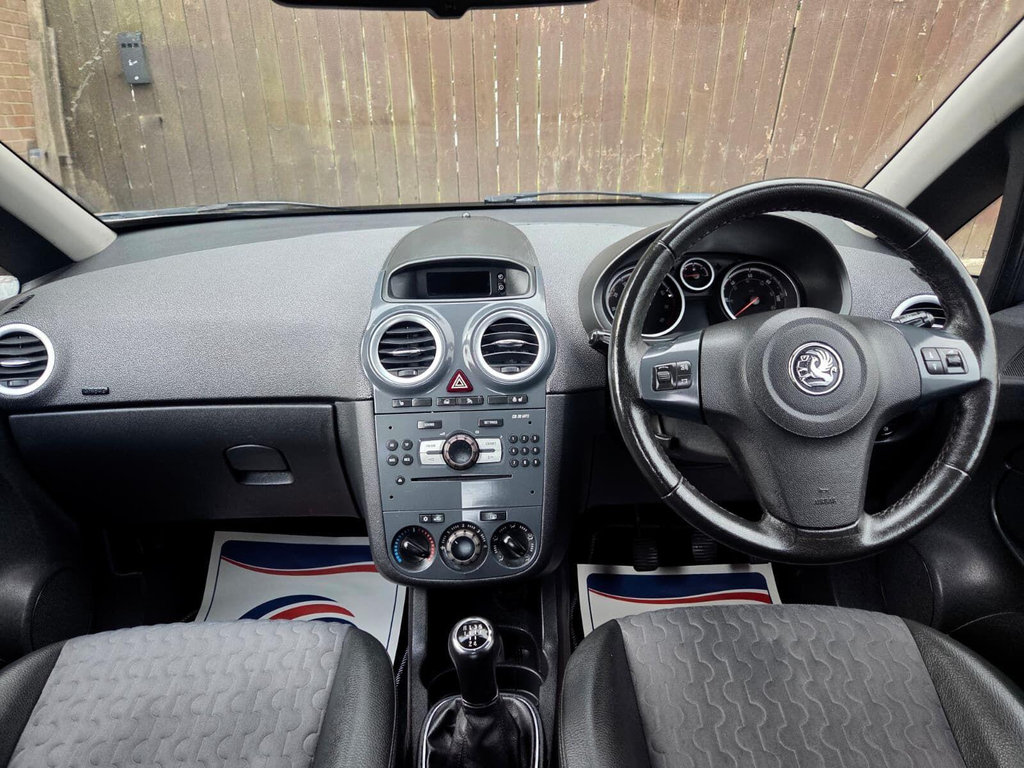Vauxhall Corsa 1.2 16V Excite Euro 5 Black #8