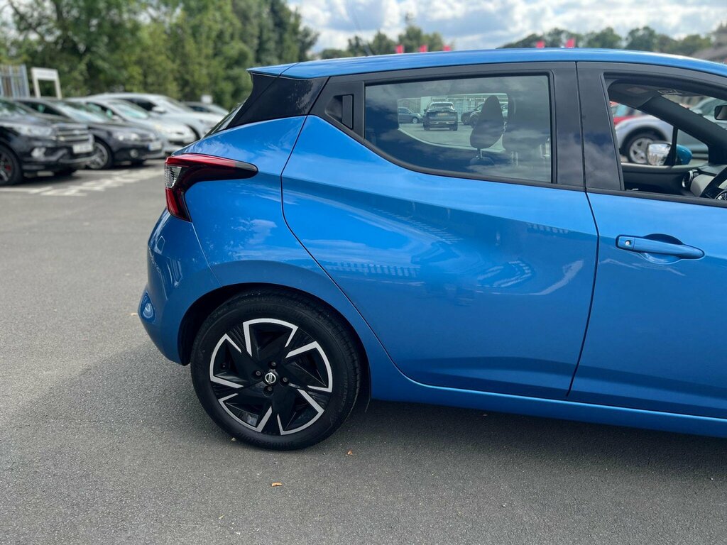 Nissan Micra 1.0 Ig-t Acenta Xtron Euro 6 Ss Blue #4