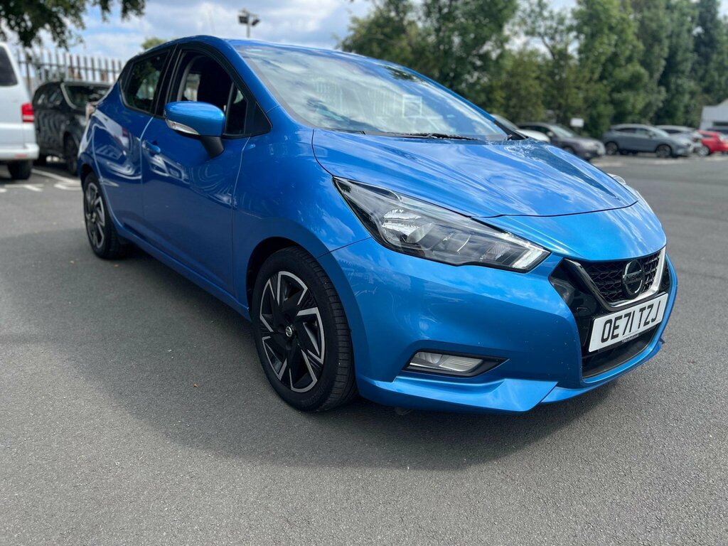 Nissan Micra 1.0 Ig-t Acenta Xtron Euro 6 Ss Blue #5