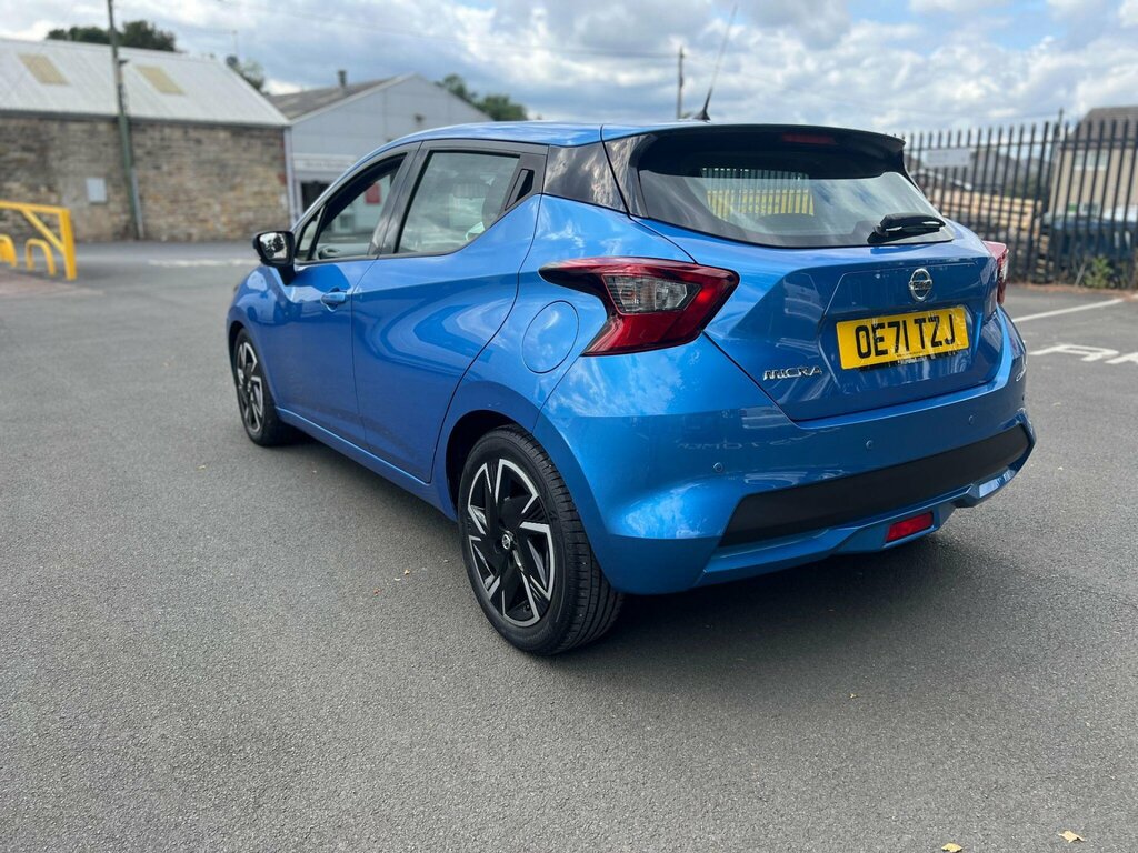 Nissan Micra 1.0 Ig-t Acenta Xtron Euro 6 Ss Blue #3