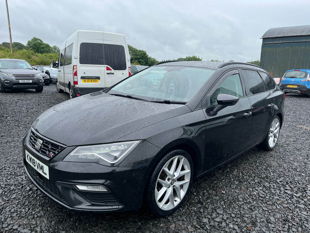 Seat Leon 2.0 Tdi 184 Fr Technology KW18VML Black #3