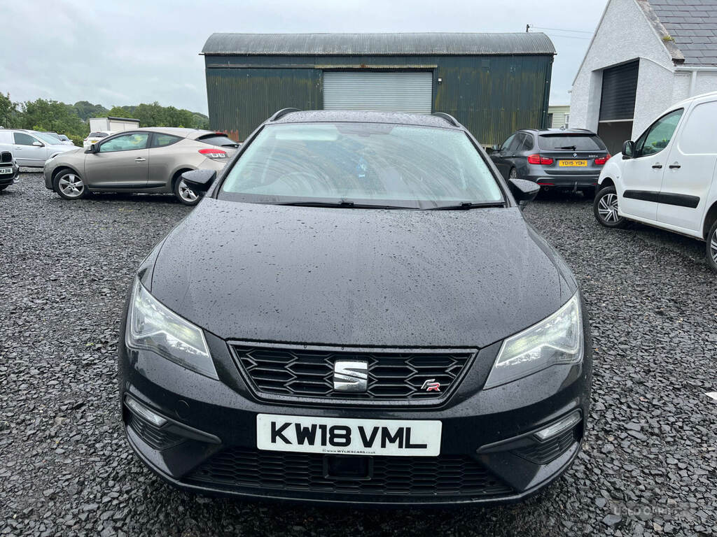 Seat Leon 2.0 Tdi 184 Fr Technology KW18VML Black #2