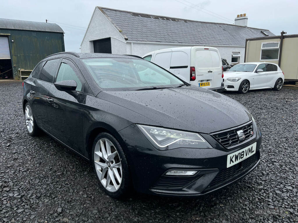Seat Leon 2.0 Tdi 184 Fr Technology KW18VML Black