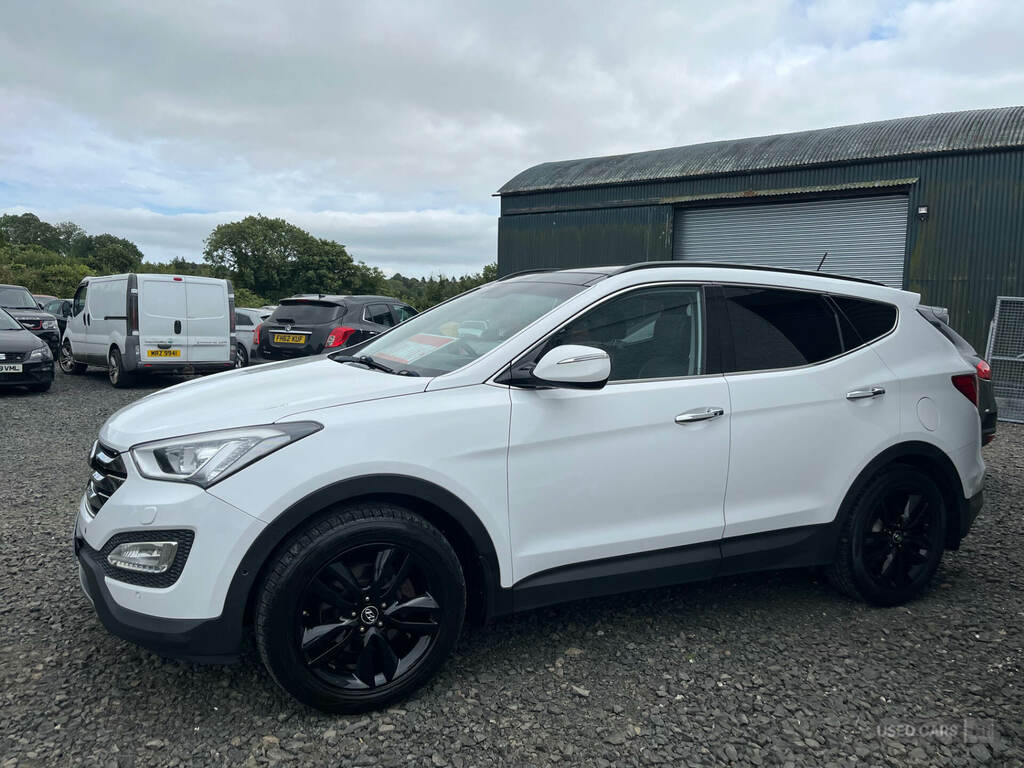 Hyundai Santa Fe 2.2 Crdi Premium Se 7 Seats White #6