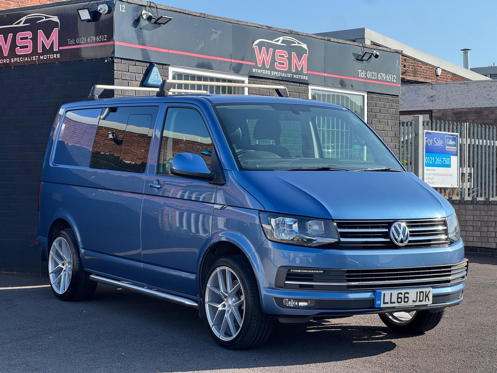 Volkswagen Transporter 2.0 Tdi T32 Bluemotion Tech Highline Kombi Dsg Fwd Blue