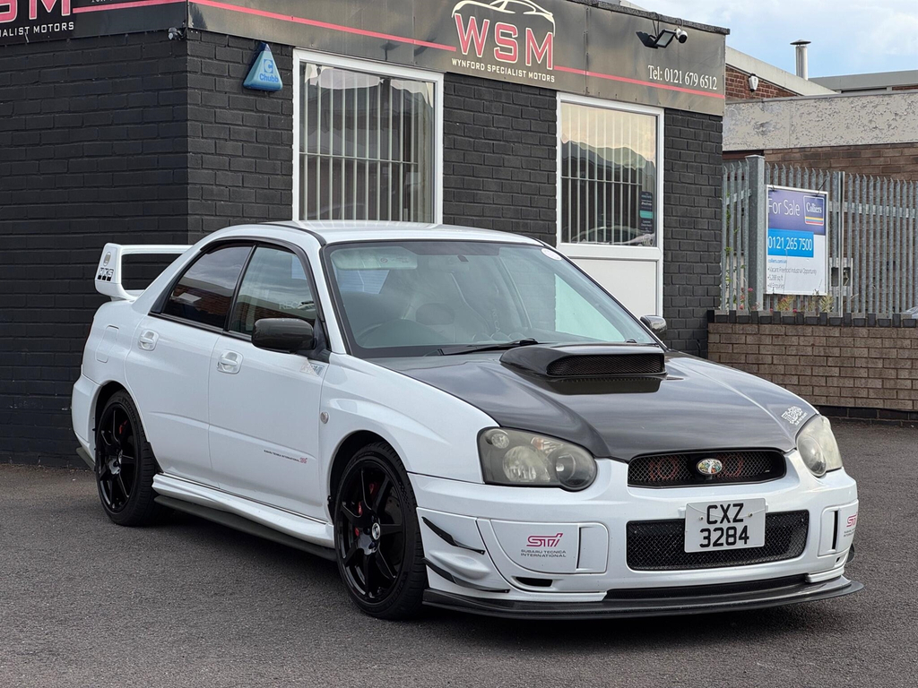 Subaru Impreza 2.0 Wrx Sti Type Uk White