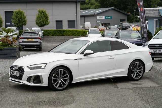 Audi A5 2.0 Tdi 35 S Line Coupe S Tronic Euro 6 White #3