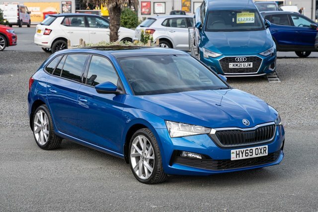 Skoda Scala 1.6 Tdi Se L Hatchback Dsg Euro 6 Ss Blue