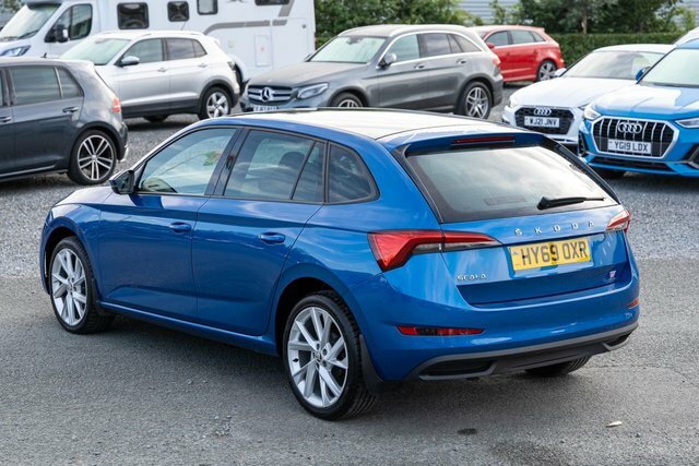 Skoda Scala 1.6 Tdi Se L Hatchback Dsg Euro 6 Ss Blue #4