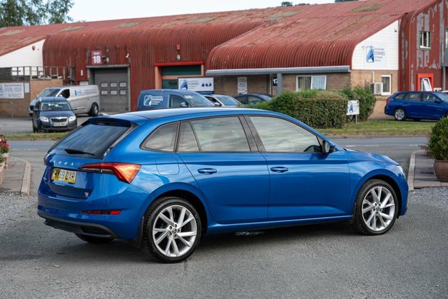 Skoda Scala 1.6 Tdi Se L Hatchback Dsg Euro 6 Ss Blue #5